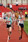 Junior girls 1500 metres, English Schools Track and Field. Photo: David T. Hewitson/Sports for All Pics